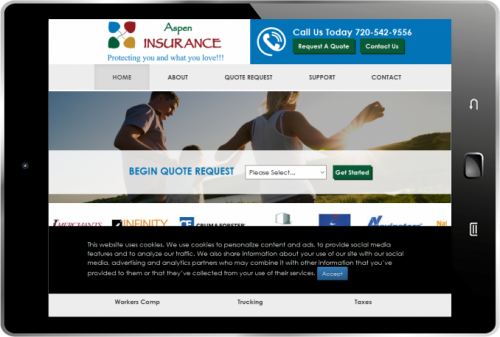 Responsive for Mobile Tablets